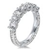 Sterling Silver Alternative Engagement Ring - 5.00 CT. TW.