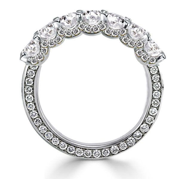 Sterling Silver Alternative Engagement Ring - 5.00 CT. TW.