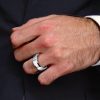 Titanium Steel Men's Wedding Band - Silver Anniversary Ring