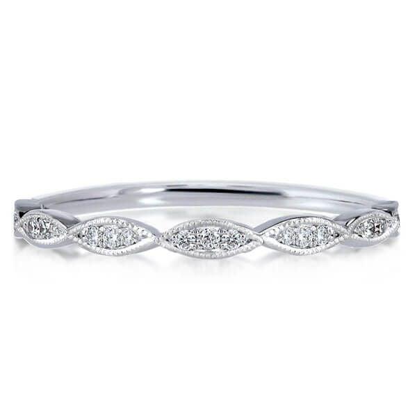Classic 3-Piece Round Cut White Sapphire Sterling Silver Wedding Set