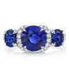 Sterling Silver Wedding Band Set for Women - 6.75 CT. TW. Cubic Zirconia