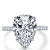 Pear Cut Sterling Silver Bridal Ring Set - 5.41 CT. TW.